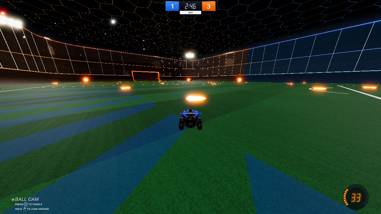Soccer with Cars: a moment in the game (1 of 1)