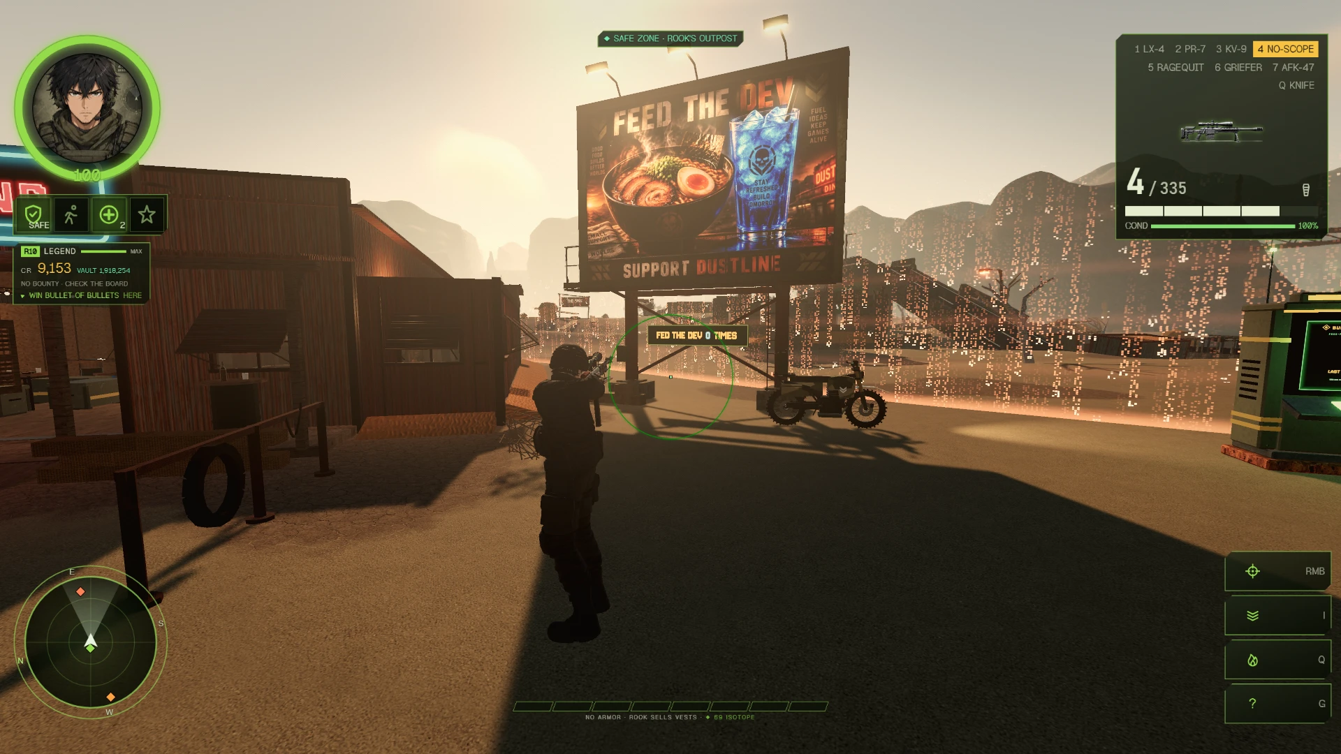 DUSTLINE: a moment in the game (1 of 1)