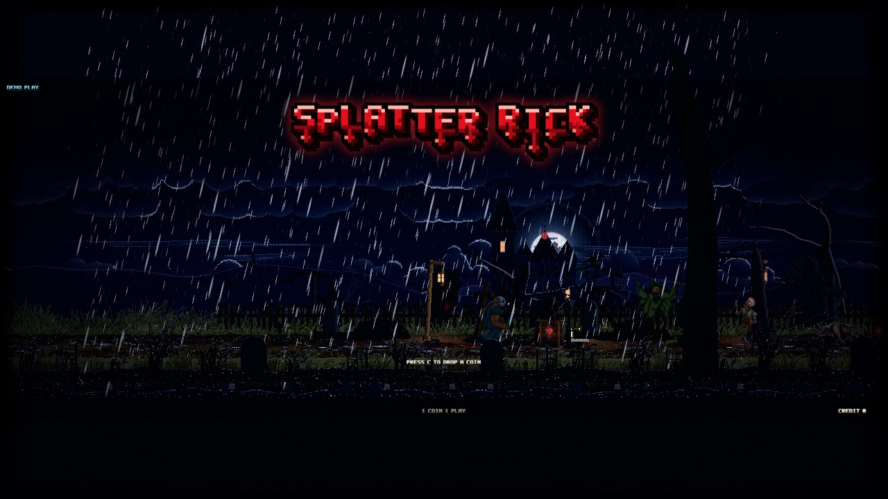 Splatter Rick: a moment in the game (1 of 2)
