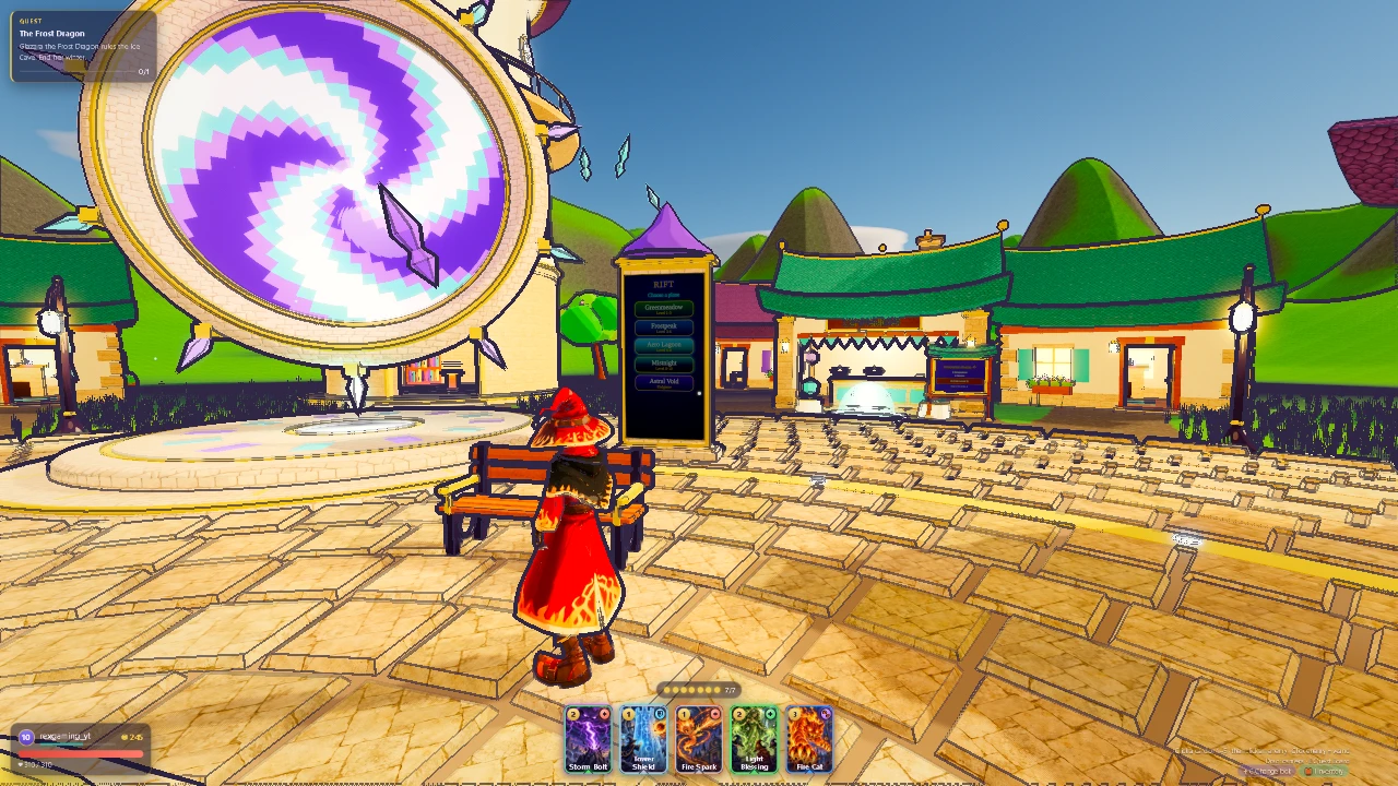 Wizzard MMO ( BETA ): a moment in the game (3 of 4)