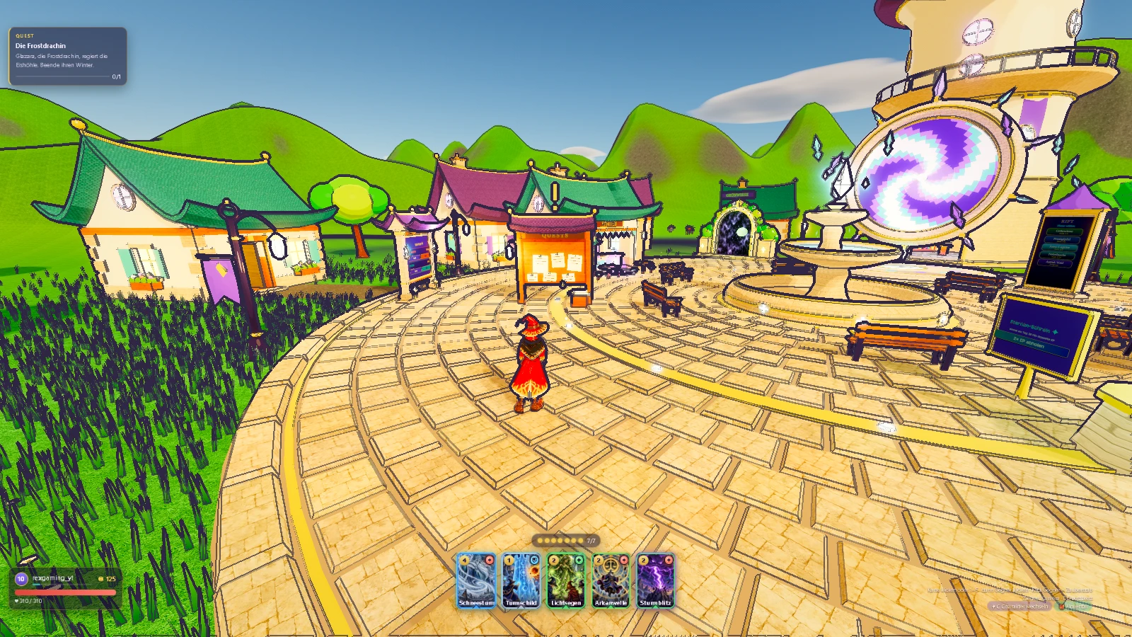 Wizzard MMO ( BETA ): a moment in the game (2 of 4)