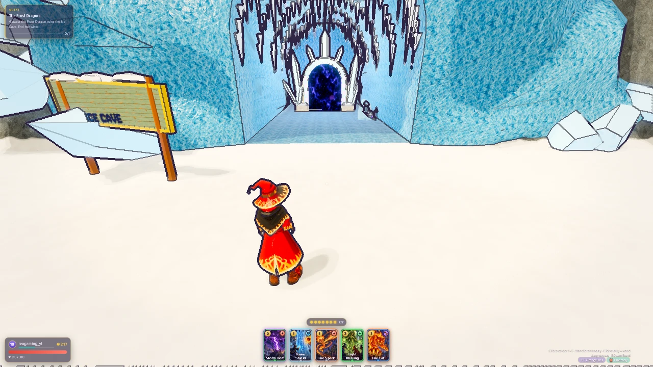 Wizzard MMO ( BETA ): a moment in the game (4 of 4)