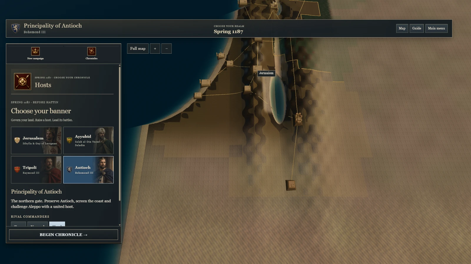 Kingdom of Jerusalem: a moment in the game (8 of 8)