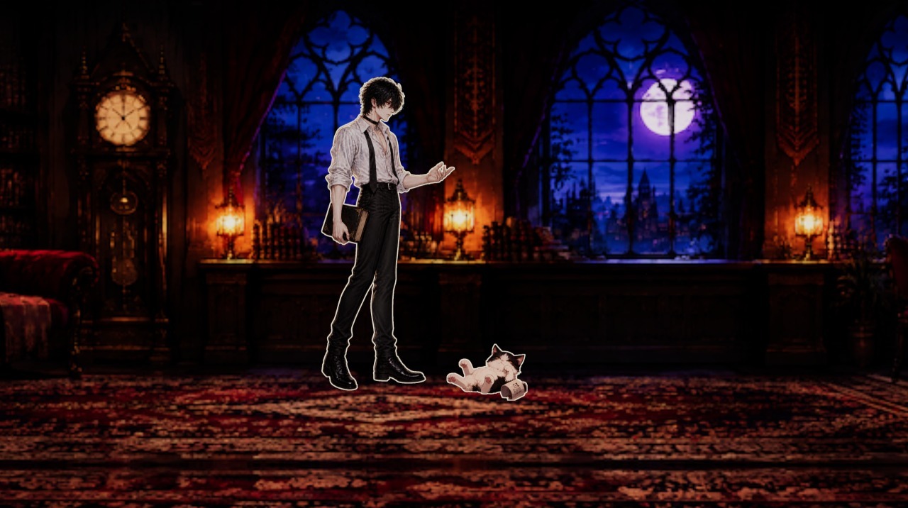 The Cat Doesn't Care: a moment in the game (1 of 1)