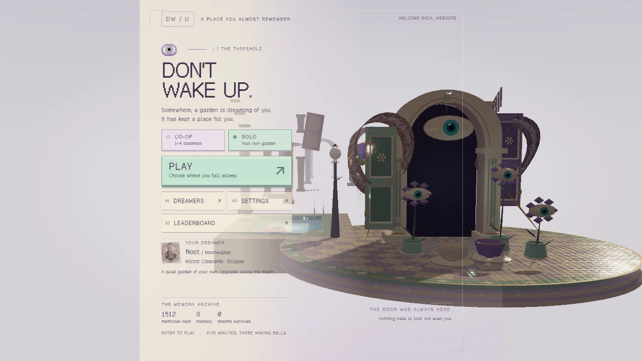 DON'T WAKE UP: a moment in the game (5 of 6)