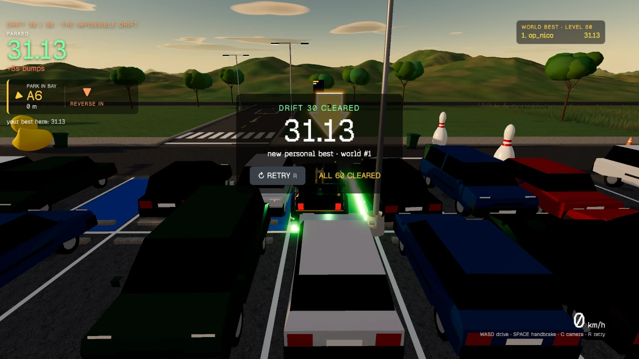 Park Like Crazy: a moment in the game (1 of 1)