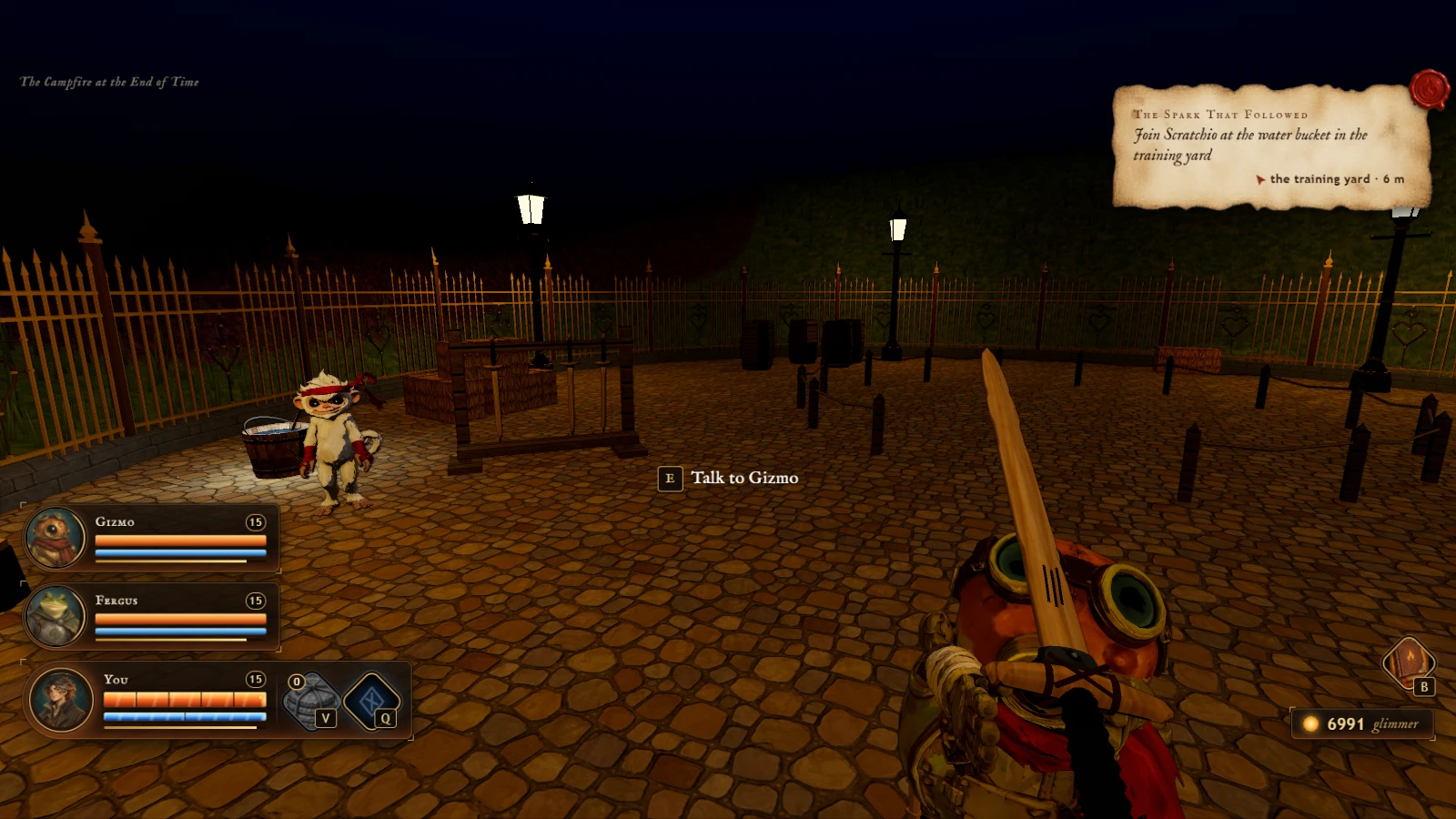 The Campfire at the End of Time: a moment in the game (10 of 15)