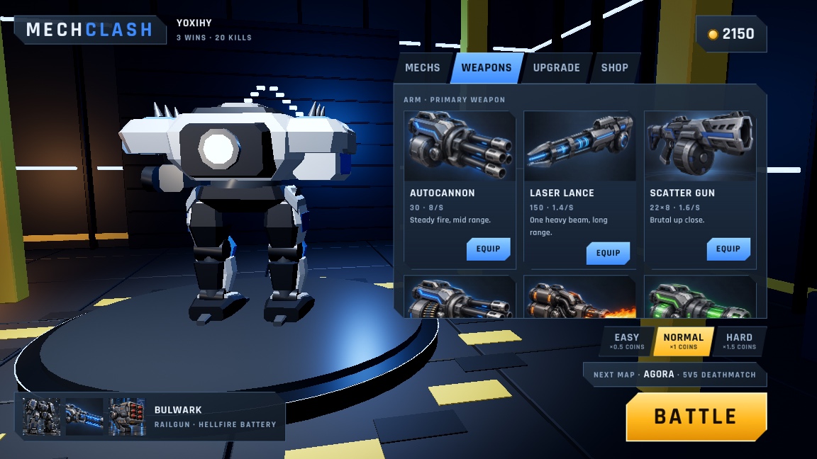 Mech Clash: a moment in the game (1 of 1)