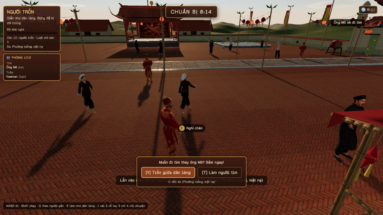 Lan Vao Hoi Lang · Blend In!: a moment in the game (4 of 5)