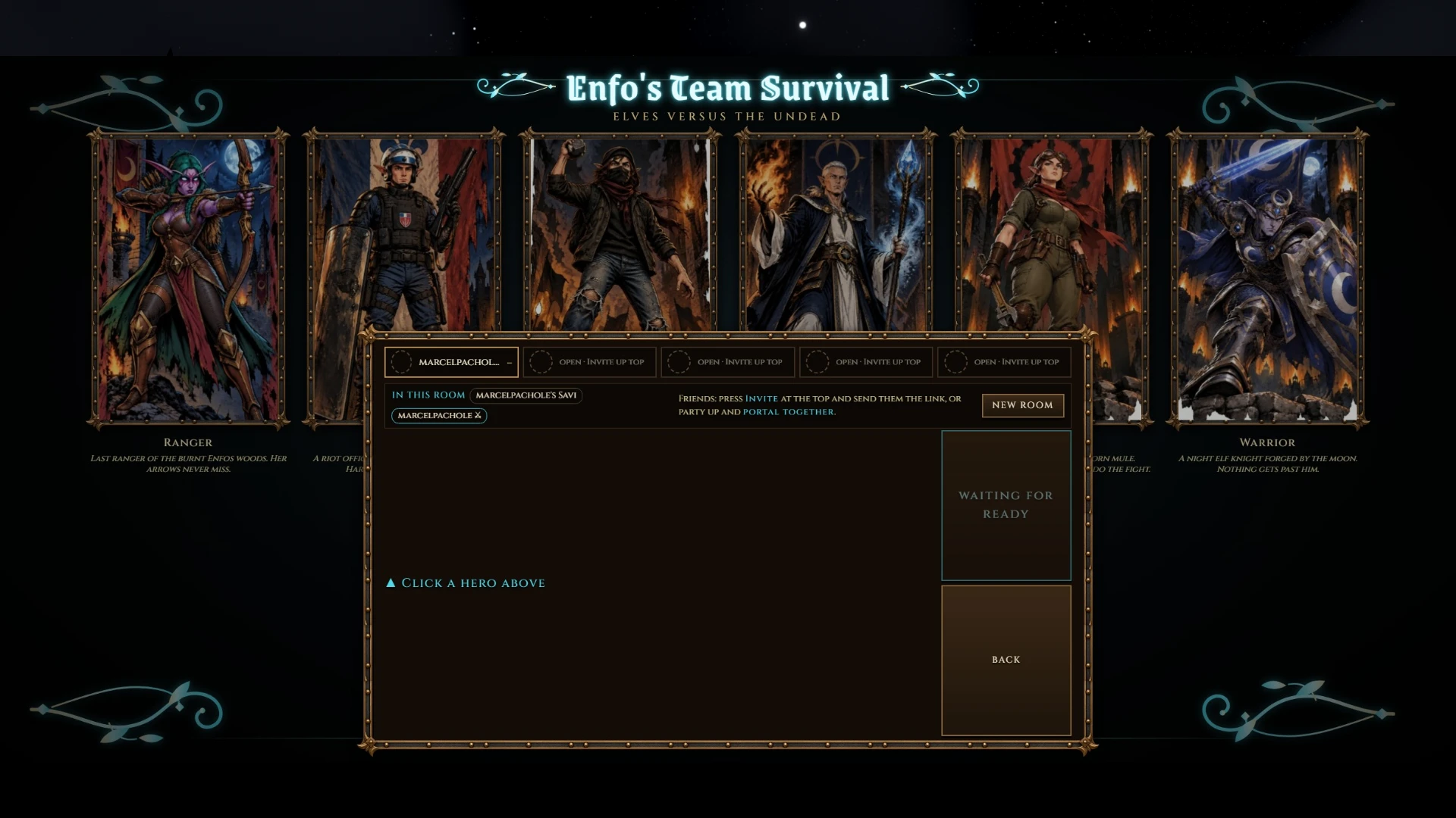 Enfo's Team Survival: a moment in the game (4 of 4)