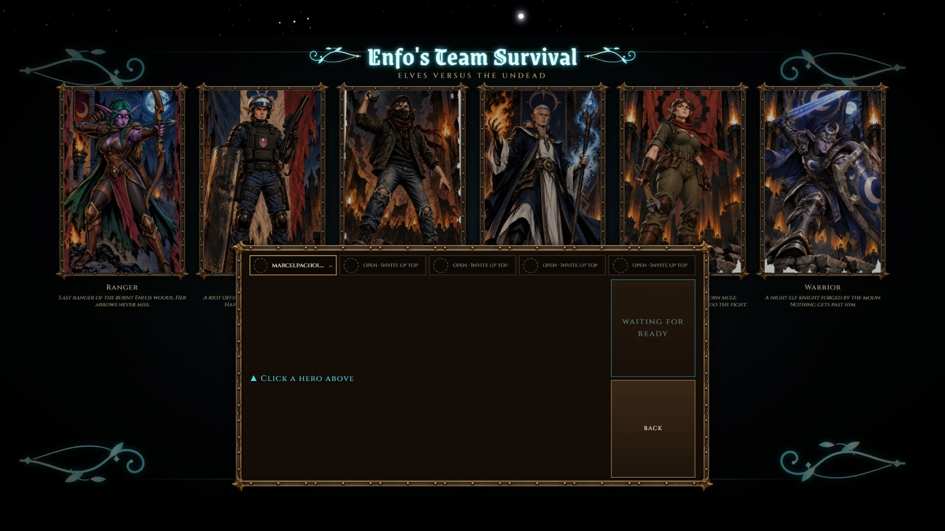 Enfo's Team Survival: a moment in the game (2 of 4)