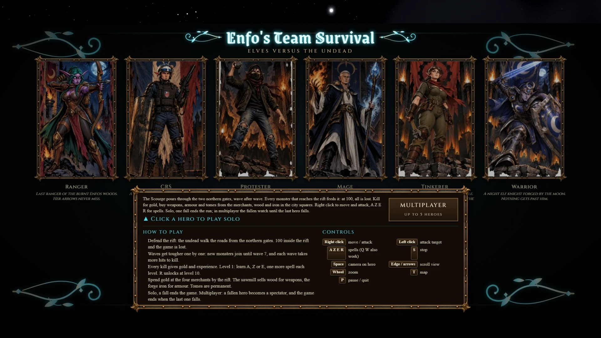 Enfo's Team Survival: a moment in the game (3 of 4)