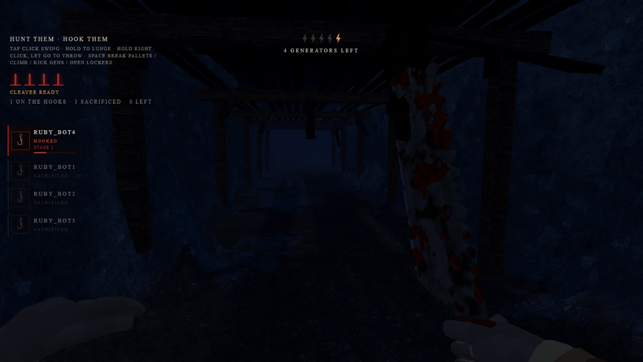 The Butcher's Yard: a moment in the game (1 of 1)