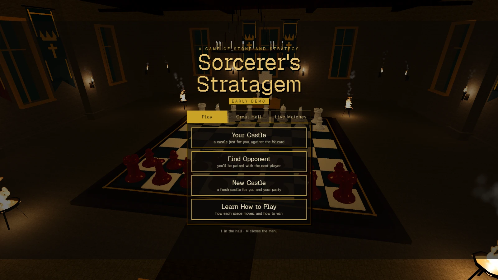 Sorcerer's Stratagem: a moment in the game (1 of 1)