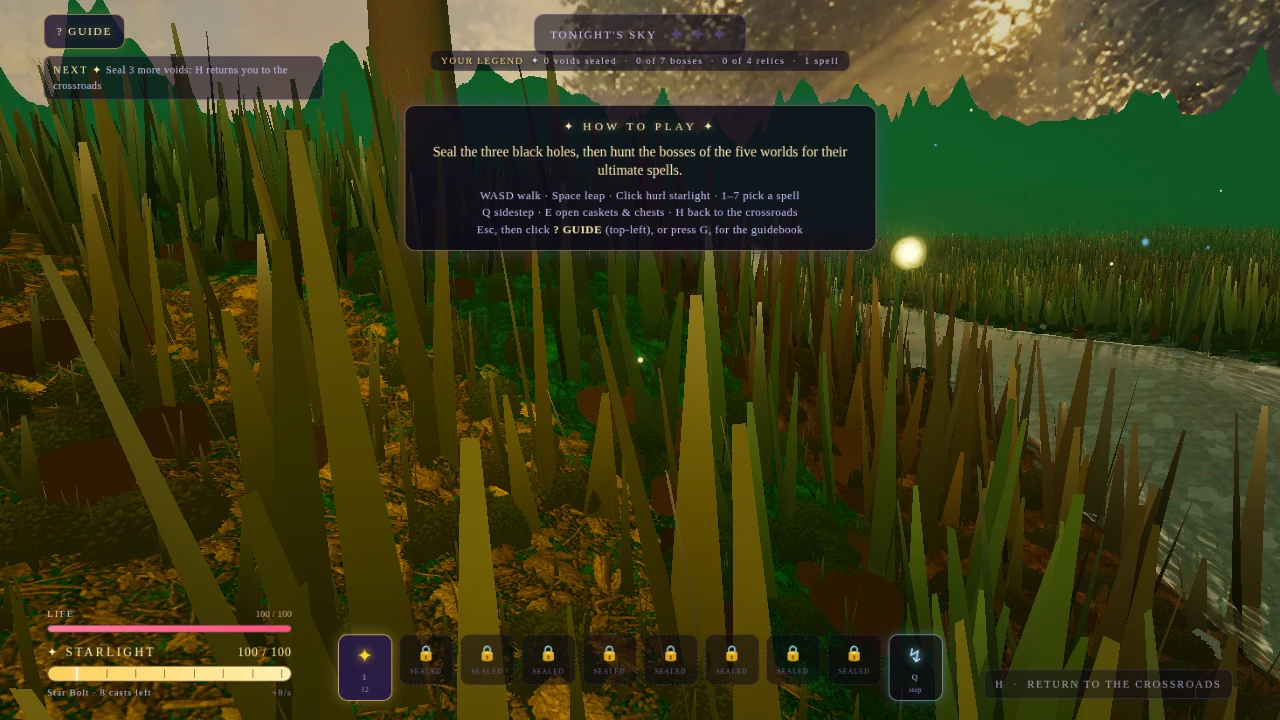 Starfall Universe: a moment in the game (2 of 8)