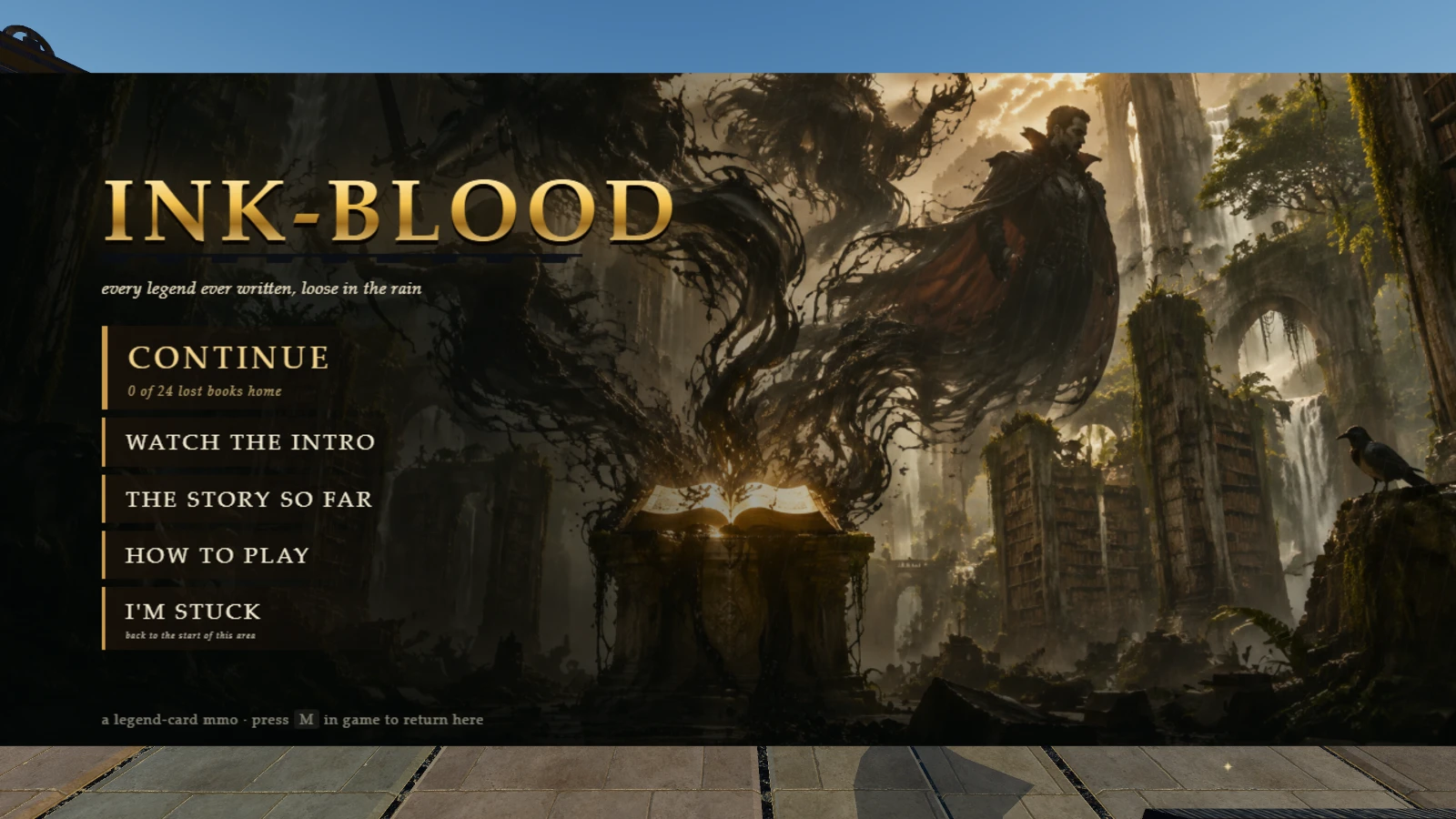 Ink-Blood: a moment in the game (1 of 3)