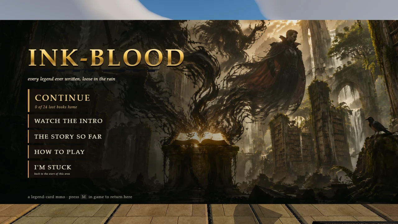 Ink-Blood: a moment in the game (2 of 2)