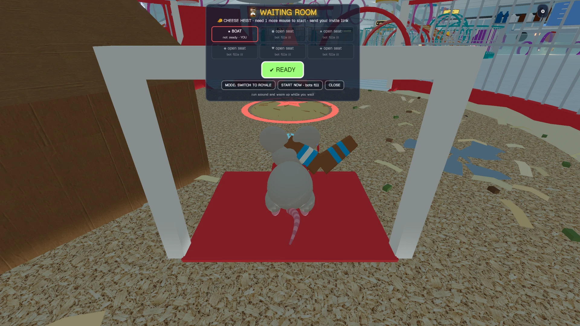 CHEESE HEIST: a moment in the game (6 of 8)