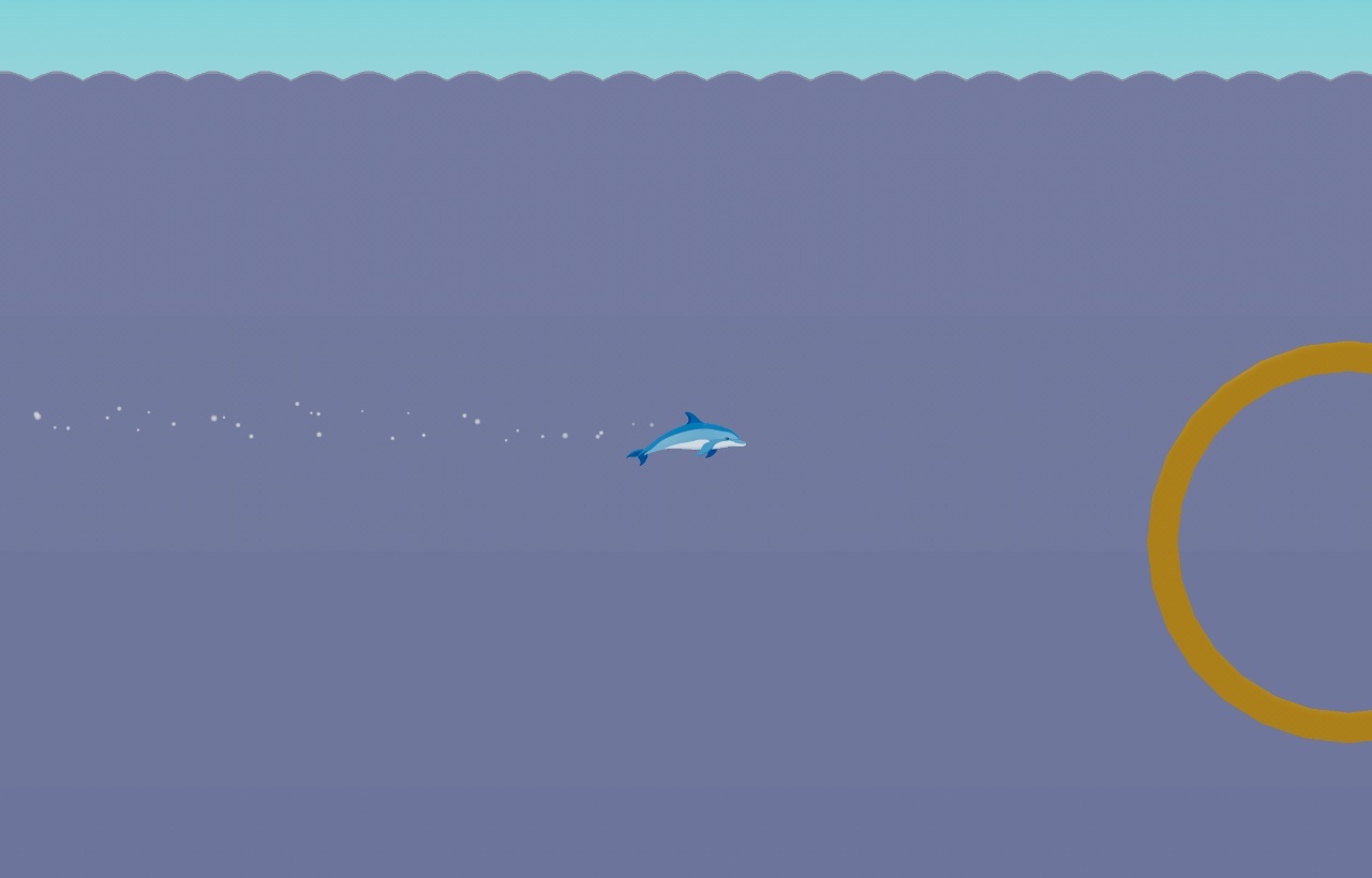 Dolphin Ascension: a moment in the game (1 of 1)