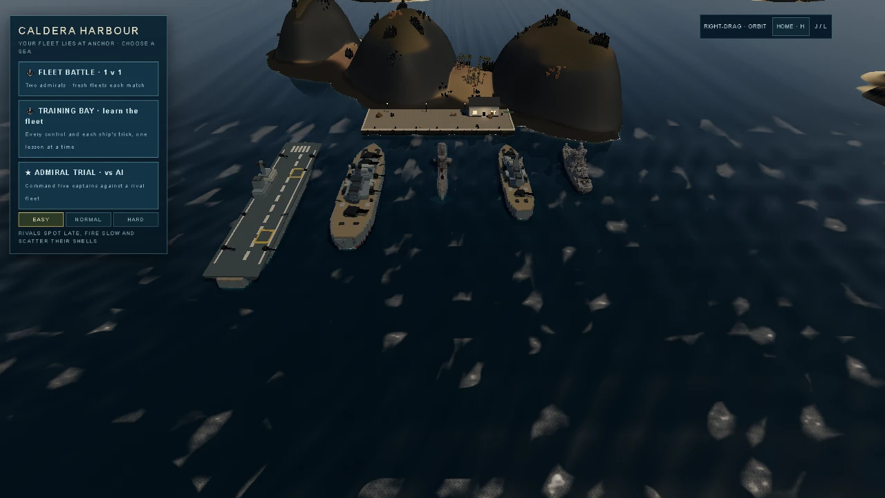 Voxel Battleships: a moment in the game (1 of 1)