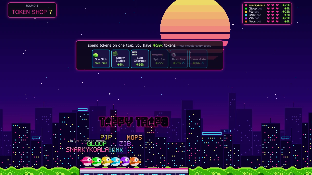 TappyTraps: a moment in the game (1 of 2)