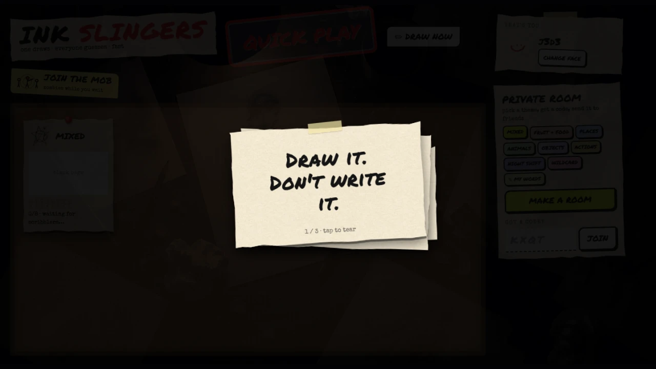 INK SLINGERS: a moment in the game (1 of 2)