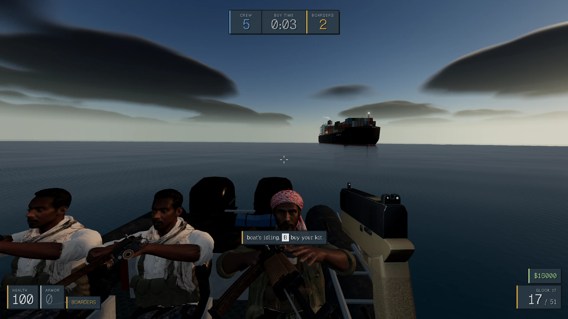 Cargo Raider: a moment in the game (2 of 2)