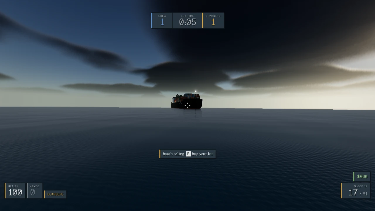 Cargo Raider: a moment in the game (1 of 2)